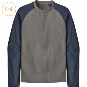 100% algodón Unisex sudadera de manga larga cuello redondo impresión personalizada patrón sólido de alta calidad de talla grande característica anticontracción - Product Image 6