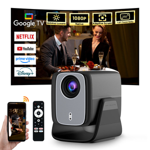 Proyector ROJIN X5AD con Google TV, Full HD 1080P, 550 ANSI, 4K HDR, Enfoque Automático, Cine en Casa Portátil, OEM, Marca Privada, Suministro al por Mayor - Product Image 1