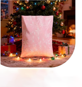 Enveloppe d'expédition pour petites entreprises, sac à ordures auto-adhésif rose en plastique polyéthylène pour emballage de cadeaux - Product Image 2