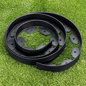 Jardin pelouse bordure de paysage sans creuser pelouse en plastique bordure avec clou de fixation - Product Image 2