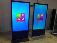 55 pouces HD Android Support de Plancher de Signage Numérique de Lecteur Multimédia pour le Center Commercial