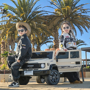 Mới nhất 24V đi-on xe quá khổ Kid xe điện 4x4 bánh xe điện đồ chơi xe điều khiển từ xa cho trẻ em để lái xe - Product Image 3