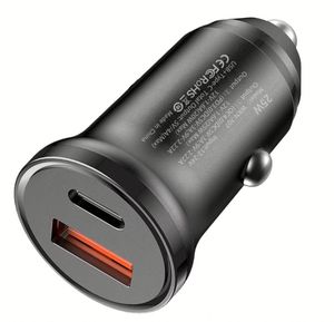 ที่ชาร์จในรถยนต์ USB-C 25W QC4.0 PD ชาร์จเร็วสำหรับโทรศัพท์มือถือ - Product Image 4