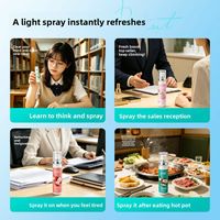 Spray Bucal Refrescante Natural de Frutas, Elimina el Mal Aliento, Spray Bucal con Sabor a Menta, Venta al Por Mayor de Fábrica