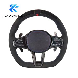 Volante Sportivo in Fibra di Carbonio con LED per <span class=keywords><strong>BMW</strong></span> G20 G30 <span class=keywords><strong>G21</strong></span> G80 G16 G32 G82 G87 G90 G01 G60 G22 G05 G26 330i 530e M3 M4 M5 X5 - Product Image 6