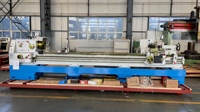 Tour à métaux universel horizontal robuste FineTech CA6166B*4000 à banc déporté, haute précision, économe en énergie, manuel