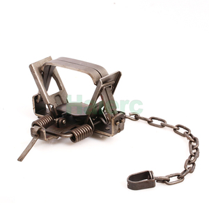 Piège à taupe de maintien de jambe de vison de raton laveur de contrôle de castor de ressort de bobine en métal de jardin extérieur - Product Image 2