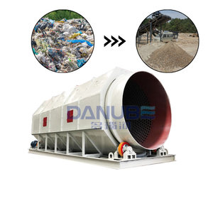 Solution de criblage rotatif : Tamis à tambour haute efficacité pour la construction et la gestion des déchets solides municipaux - Product Image 1