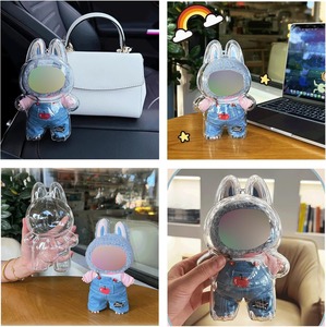 Прозрачный защитный акриловый футляр для хранения фигурок, подставка, прозрачный кейс для коллекционных фигурок, защитный чехол из ПВХ, подарочная сумка - Product Image 4