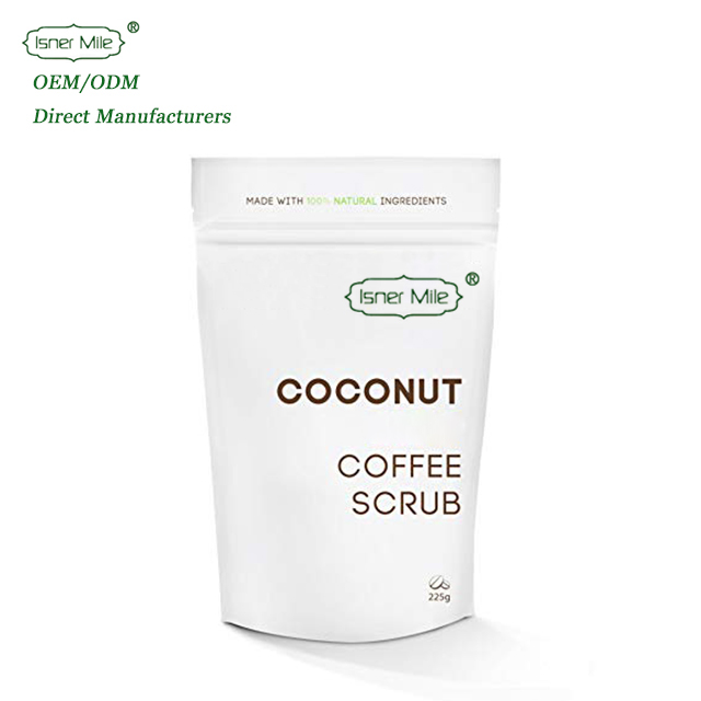 ODM/OEM Private Label Natural Coconut Coffee Body Scrub