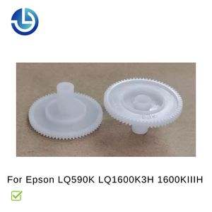 Engrenage de Commutation d'Alimentation Papier Blanc pour Epson LQ-590K 1600K3H <span class=keywords><strong>590</strong></span> 1600, Engrenage de Transmission de Commutation pour Alimentation Feuille Unique Matrice de Points, Pièces Détachées - Product Image 2