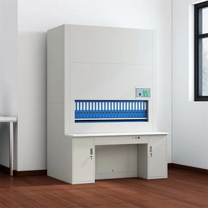 Nhiệm vụ trung bình thông minh Kho Giải pháp tự động xoay dọc lưu trữ cho kim loại Tủ hồ sơ OEM thép lưu trữ lồng - Product Image 1