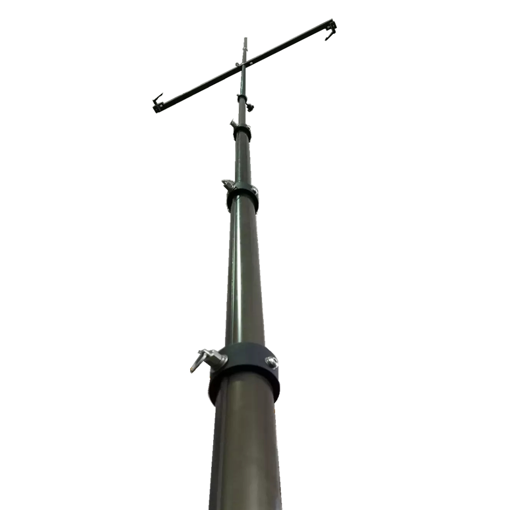 18 м Тяжелая телекоммуникационная башня пневматическая телескопическая мачта