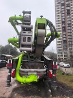 Camión Bomba de Concreto Usado Zoomlion 2020 ZLJ5350THBSE, Motor Diésel, 52m de Altura de Trabajo, 18M/H, 302KW de Potencia, Chasis de Marca Líder