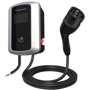 Borne <span class=keywords><strong>de</strong></span> <span class=keywords><strong>recharge</strong></span> murale rapide pour VE 22 kW, <span class=keywords><strong>recharge</strong></span> <span class=keywords><strong>de</strong></span> nuit, chargeur mural pour VE Type 2, stock UE, chargeur rapide pour véhicule électrique - Product Image 2