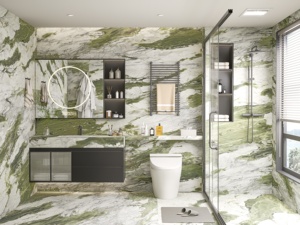 Glacier Green Marble Slab Luxury <b>Stone</b> for Hotel Flooring and Wall Cladding Tiles Interior Decoration Marble Kitchen Countertop - Product Image 6