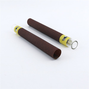Punta de filtro de vidrio de 12 mm con papel de cigarrillos de combustión lenta, fácil de rellenar, para fumar tabaco enrollado - Product Image 4