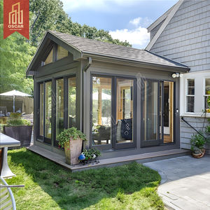 Abri d'auto moderne Tente de toit à ciel ouvert Traitement du dîner Cabine en alliage d'aluminium Terrasse Balcon Salle de soleil - Product Image 3