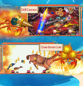 Juego de disparos de Arcade que funciona con monedas para 4 jugadores recién lanzado Fish Hunter para arcadas, centros de entretenimiento familiar - Product Image 5