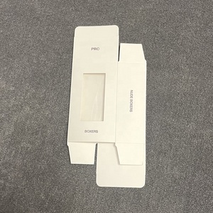 קופסת מתנה מתקפלת מותאמת אישית של שנהב עט תצוגת מתנה עם קופסת נרות בחלון - Product Image 2