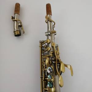 고급 반 곡선 벨 소프라노 색소폰 - Product Image 6