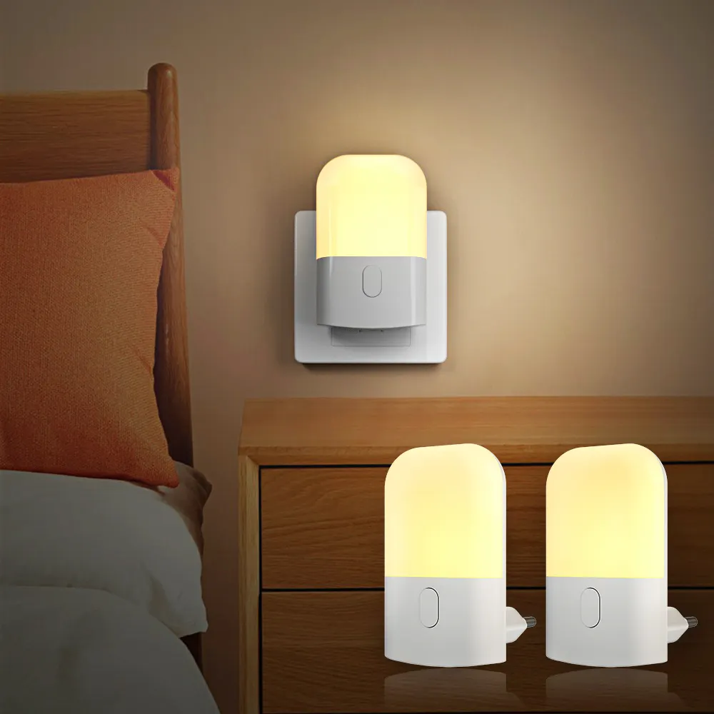 High Quality Plug in Wall Room Night Lamp Baby Toilet Bowl Led Night Light Dusk To Dawn With Motion Sensor Light