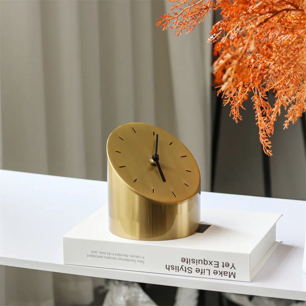 제조 업체 핫 세일 독특한 예술적 스타일 시계 홈 장식 액세서리 럭셔리 홈 장식