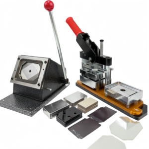 Máquina para Hacer Imanes Rectangulares para Refrigerador y Botones con Fotos Personalizadas de 3x2 Pulgadas y 3.5x2.5 Pulgadas - Product Image 2