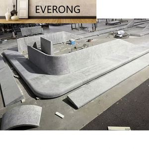 Nature Stone Border Grey Limestone Edge Stone Street Bancos de paisajismo - Product Image 6