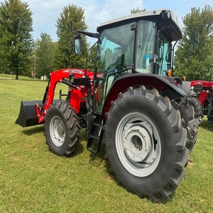 Tractor a pie Massey Ferguson 4WD de alta calidad equipado con caja de cambios de transmisión de engranajes y bomba de motor uso agrícola duradero - Product Image 4