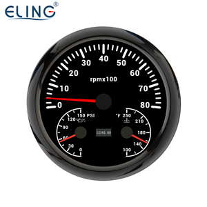 AchN110 6000mm Engine achachometer 8000 RReter eter Il ressure 0-150Pater ater EMP. Auge-12V 24V, para uto - Product Image 6