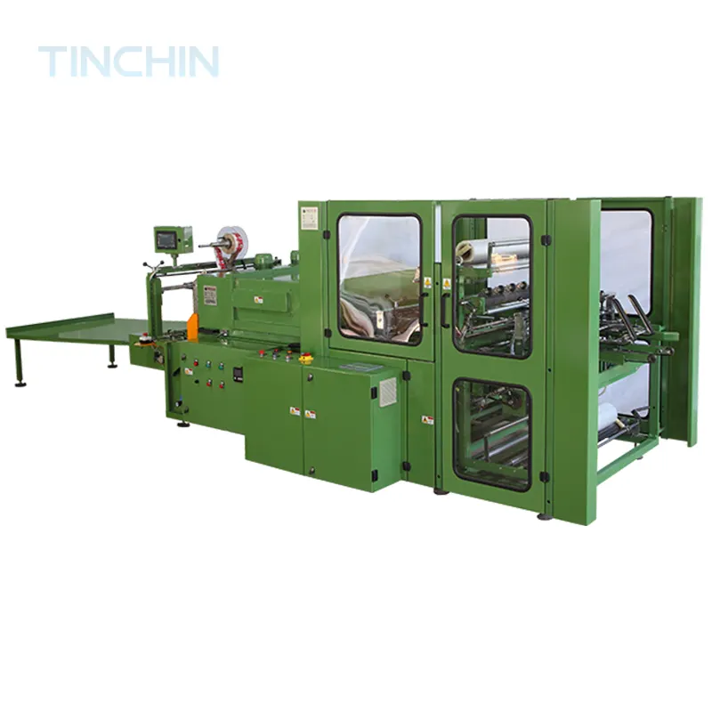 Máquina de enrolar papel de enrolamento de papel, máquina totalmente automática de enrolar papel de folha de pvc, TCJ-FJ-800/1050