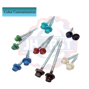 Tùy chỉnh tất cả các loại thép không gỉ Hex máy giặt đầu tự khoan vít chéo lõm <span class=keywords><strong>Pan</strong></span> Wafer đầu tự khoan mái vít - Product Image 6