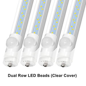 96 inch T8 LED ống với cảm biến chuyển động, PIR auto-phát hiện 8ft fa8 cơ sở, 45W-90W tùy chọn, huỳnh quang bóng đèn thay thế trong nhà - Product Image 5