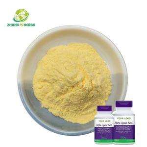 תוסף מזון אבקת חומצה ליפואית אלפא 99% R חומצה ליפואית אלפא - Product Image 1