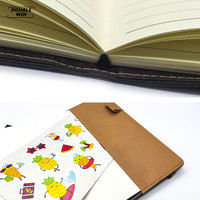 Logo personnalisé Carnet de notes en papier à couverture rigide avec stylo