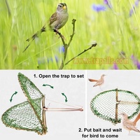Piège à oiseaux en maille pour la chasse humaine