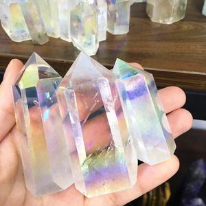 Toptan doğal kristal noktaları melek <span class=keywords><strong>Aura</strong></span> temizle kuvars noktaları kristalleri şifa taşları Fengshui dekorasyon için - Product Image 5