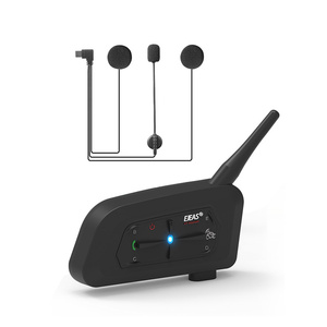 Vnetphone V7 para Bluetooth 5,1 intercomunicador auricular impermeable 700M manos libres casco para 7 jinetes motocicleta interfono accesorio - Product Image 5