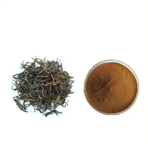 थोक मूल्य की आपूर्ति चीनी तत्काल चाय प्राकृतिक काली चाय निकालने पाउडर