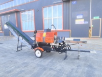 Procesador de Leña Profesional para Mercado N/A y UE, Divisor de Leña de Gas de Alta Resistencia con Motor de 15HP y Engranajes, Económico para Partir Leña, 1 Año de Garantía