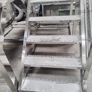 Nueva llegada Mezclador de acero inoxidable de una sola capa Apariencia pulida Tanque de mezcla utilizado en la fábrica de fabricación - Product Image 2