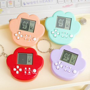 Cartoon Cat Claw <strong>Game</strong> Console Toy <strong>Cute</strong> Creative Children's Electronic Mini Plastic 1200mAh Keychain Small Pendant - Product Image 3