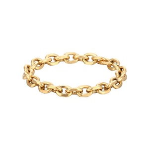 Vintage Curved <b>Ring</b> American Hipsters <b>Couple</b> Chain <b>Ring</b> Graceful Personality Fashion Flexible Chain Titanium Steel Wholesale - Product Image 5