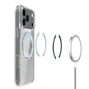 Funda Magnética Mate Transparente para Teléfono con Soporte Oculto Giratorio, 8 Opciones de Color Elegantes para iPhone Serie 17 - Product Image 3