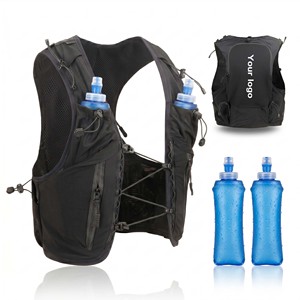 Chaleco de Hidratación Ultraligero para Correr por Senderos, para Hombre y Mujer, con Bolsa de Agua de 2L, Malla Transpirable, Sin Rebotes, para Maratón - Product Image 1