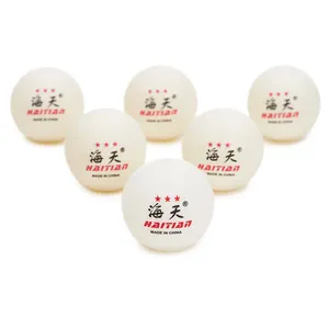 Customization ittf approved 3 Stars Ping-Pong Balls OEM Custom Print Logo 40+ White Table Tennis Ball