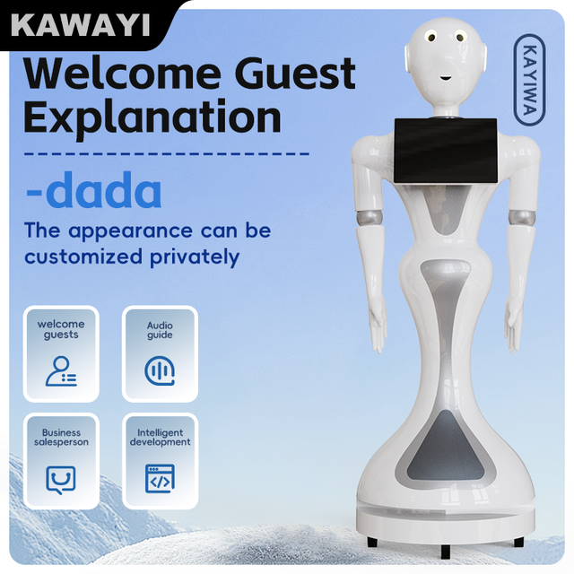 Hot Selling AI Humanoid Commercial Reception Robot for Mall & Bank Intelligent Welcome Service Robot