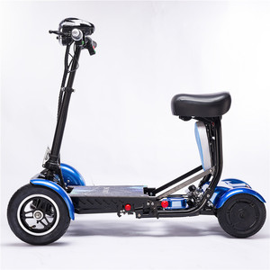 Scooter Plegable Personalizado de 4 Ruedas con Doble Suspensión para Discapacitados en EE. UU. DH0305 Scooter para Discapacitados DH0305 - Product Image 4