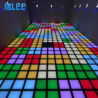 Equipo de Juego Popular 'El Piso es Lava', Juego Interactivo con Luces LED, Juego de Rayuela Interactivo, Piso de Baile Interactivo